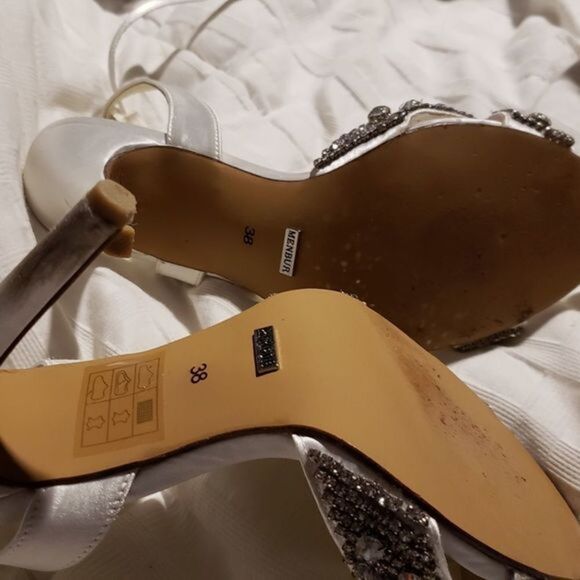 Gorgeous Menbur Lux Luxury Shoes,‎ Evening Crystalline Heels (US 7) - Picture 8 of 8